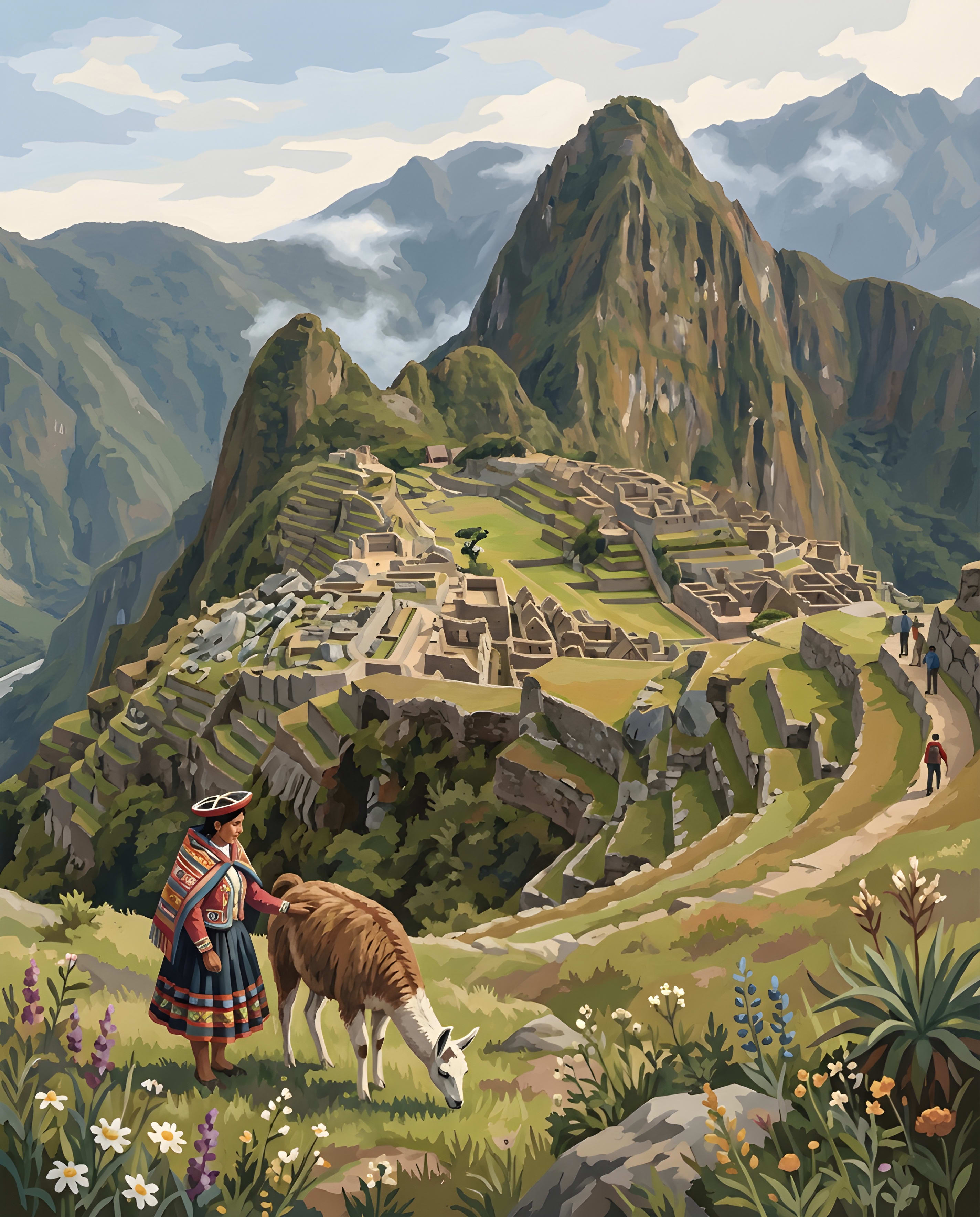 Peinture par numéros Paysage