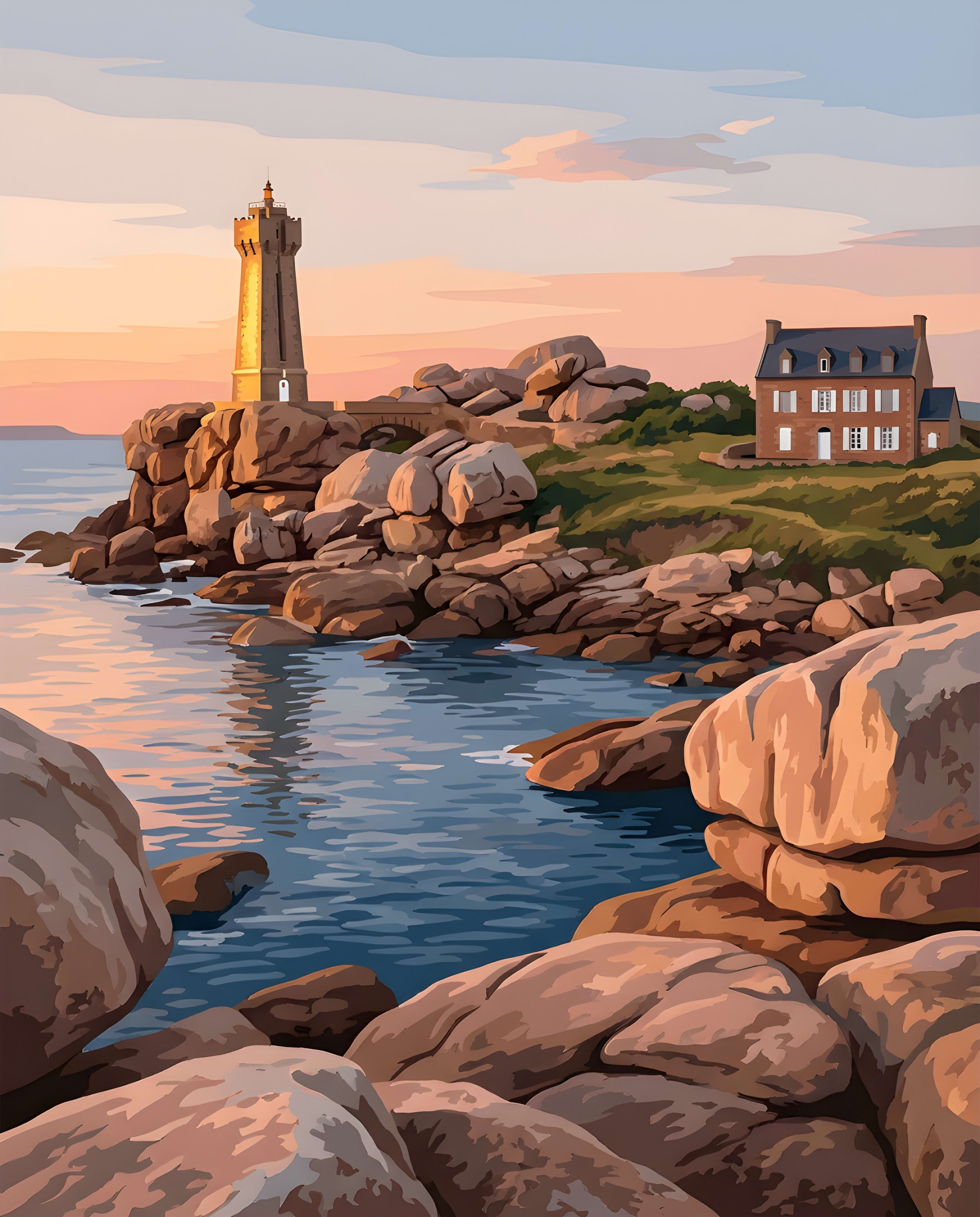 Peinture par Numéros Bretagne