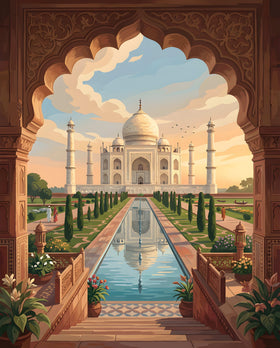 Peinture par numéros Monuments