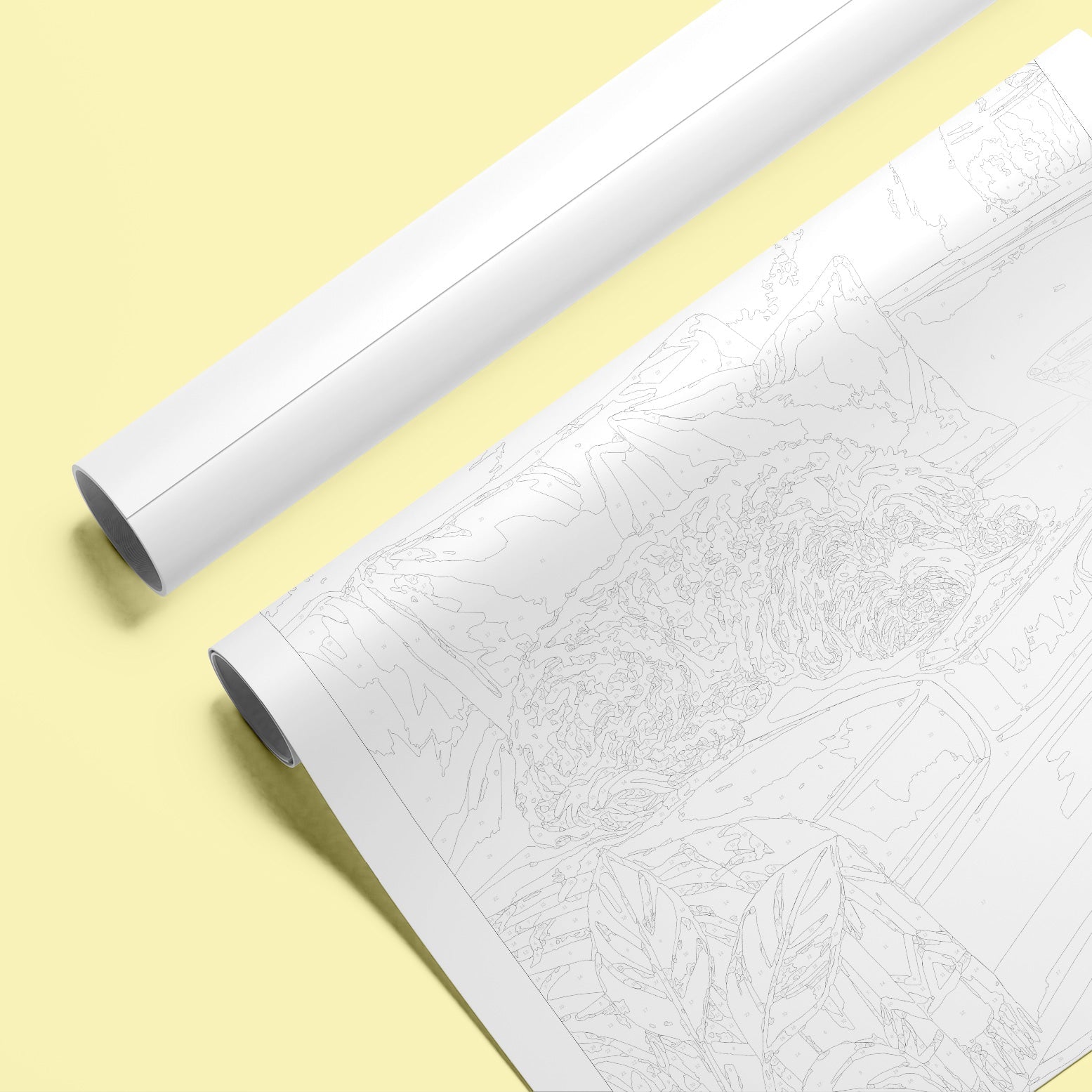 Toile de Peinture par Numéros Premium Monalulu