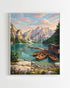Kit Peinture par Numéros - Lac des Dolomites
