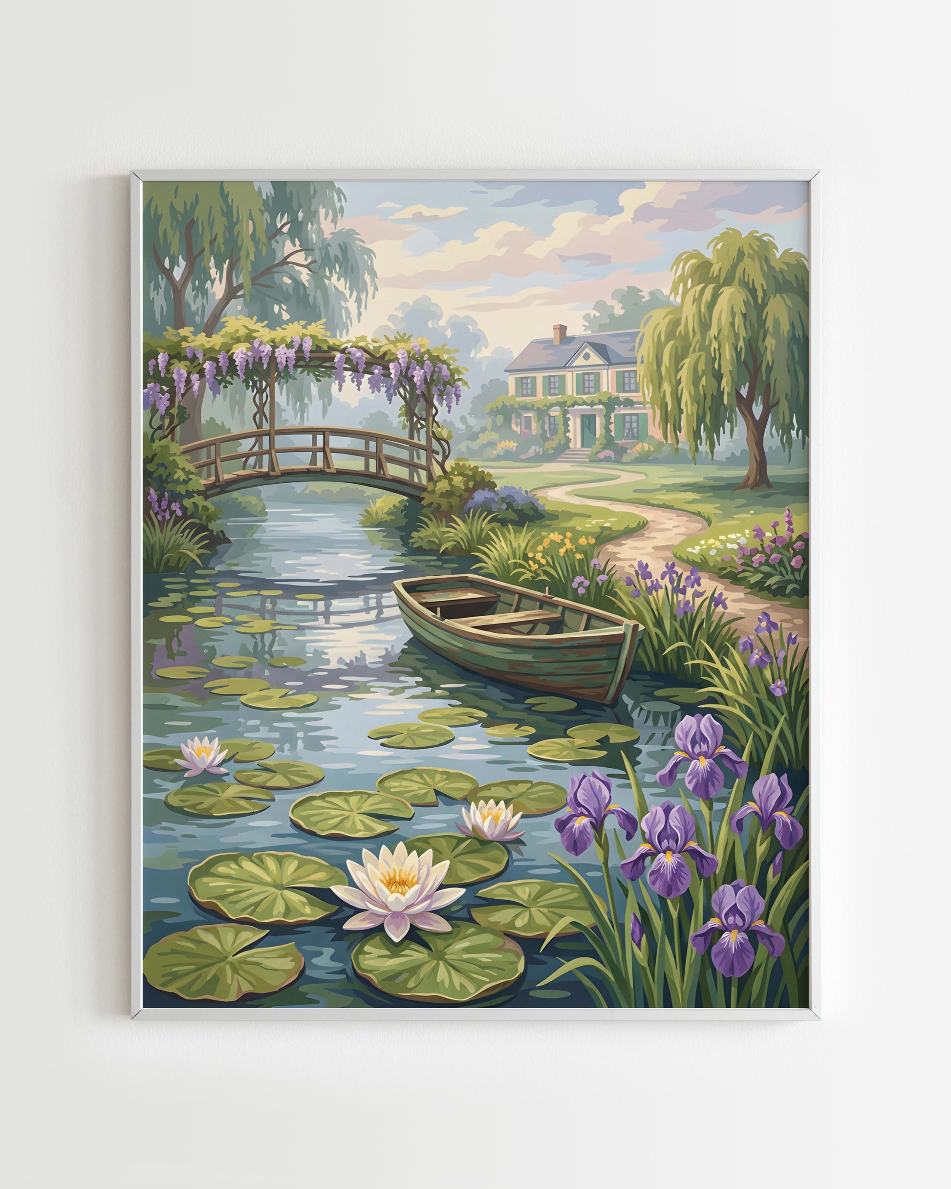 Kit Peinture par Numéros Nature - Jardins de Giverny