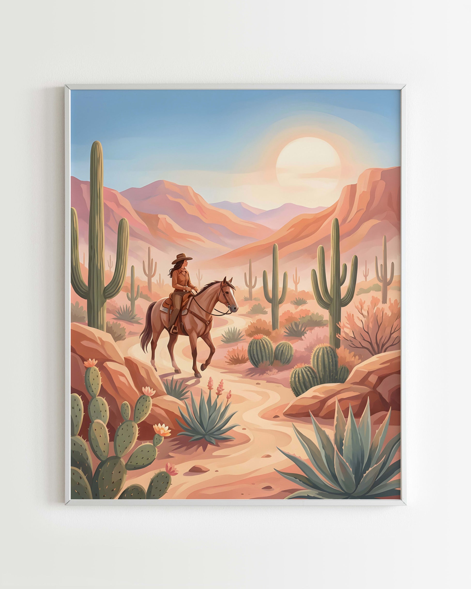 Kit Peinture par Numéros Nature - Aventure Désertique Ouest