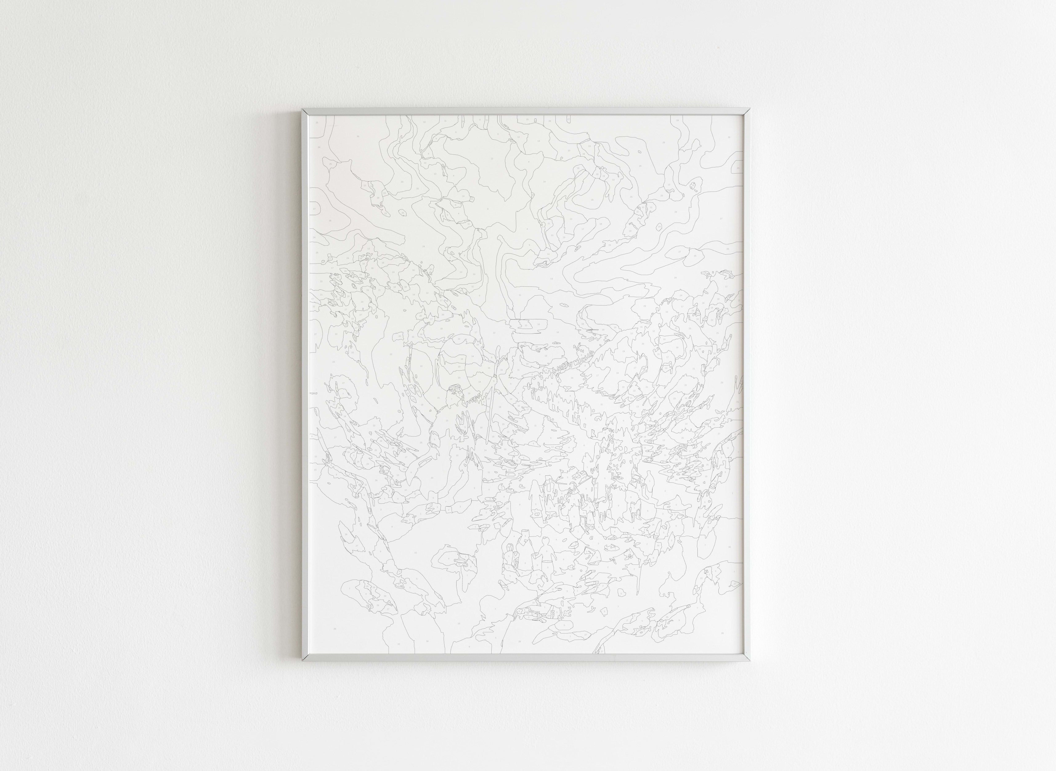 Peinture par Numéros Spiritualités - Moïse Mer Partagée - Avant