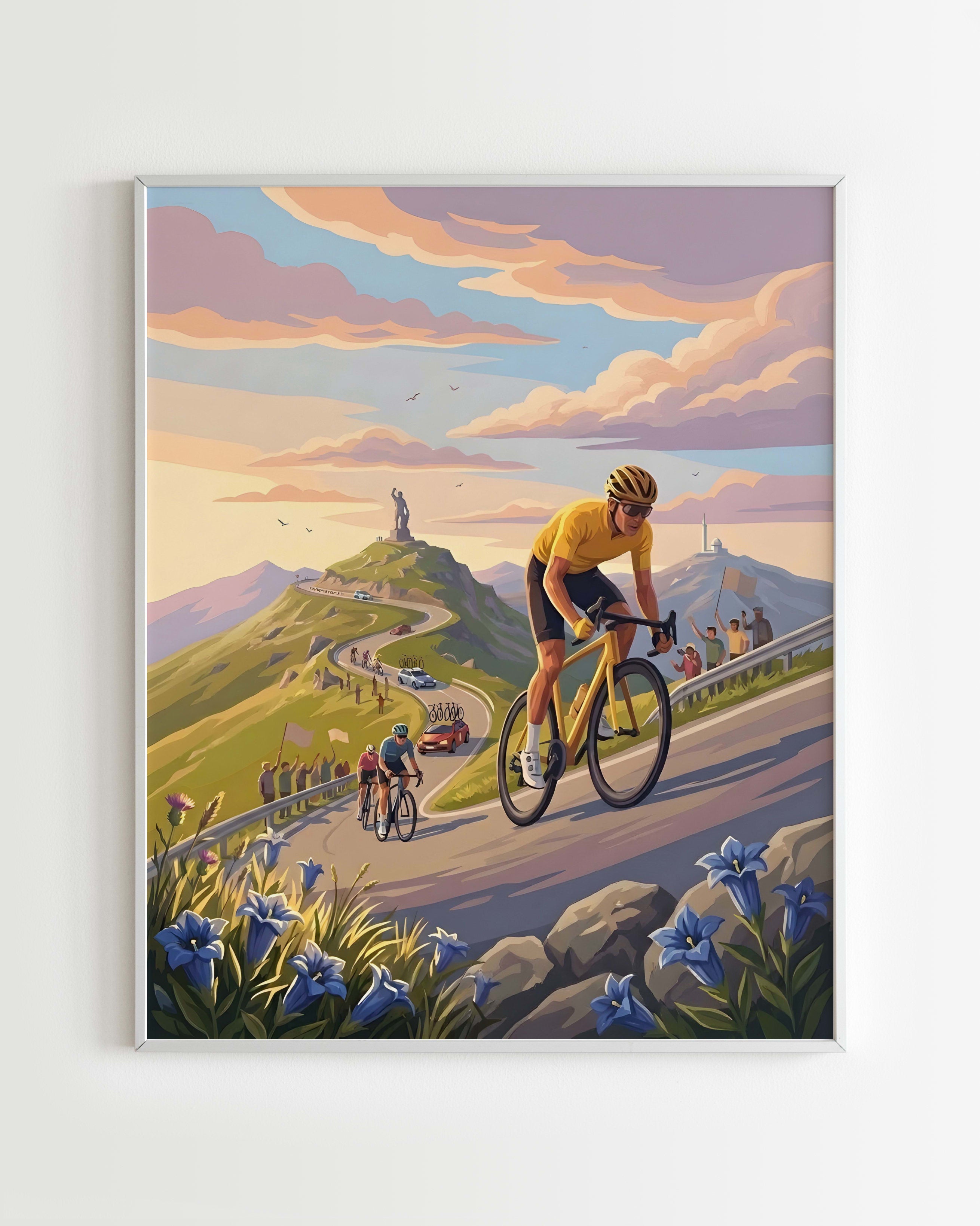 Kit Peinture par Numéros Nature - Tour de France Col du Tourmalet