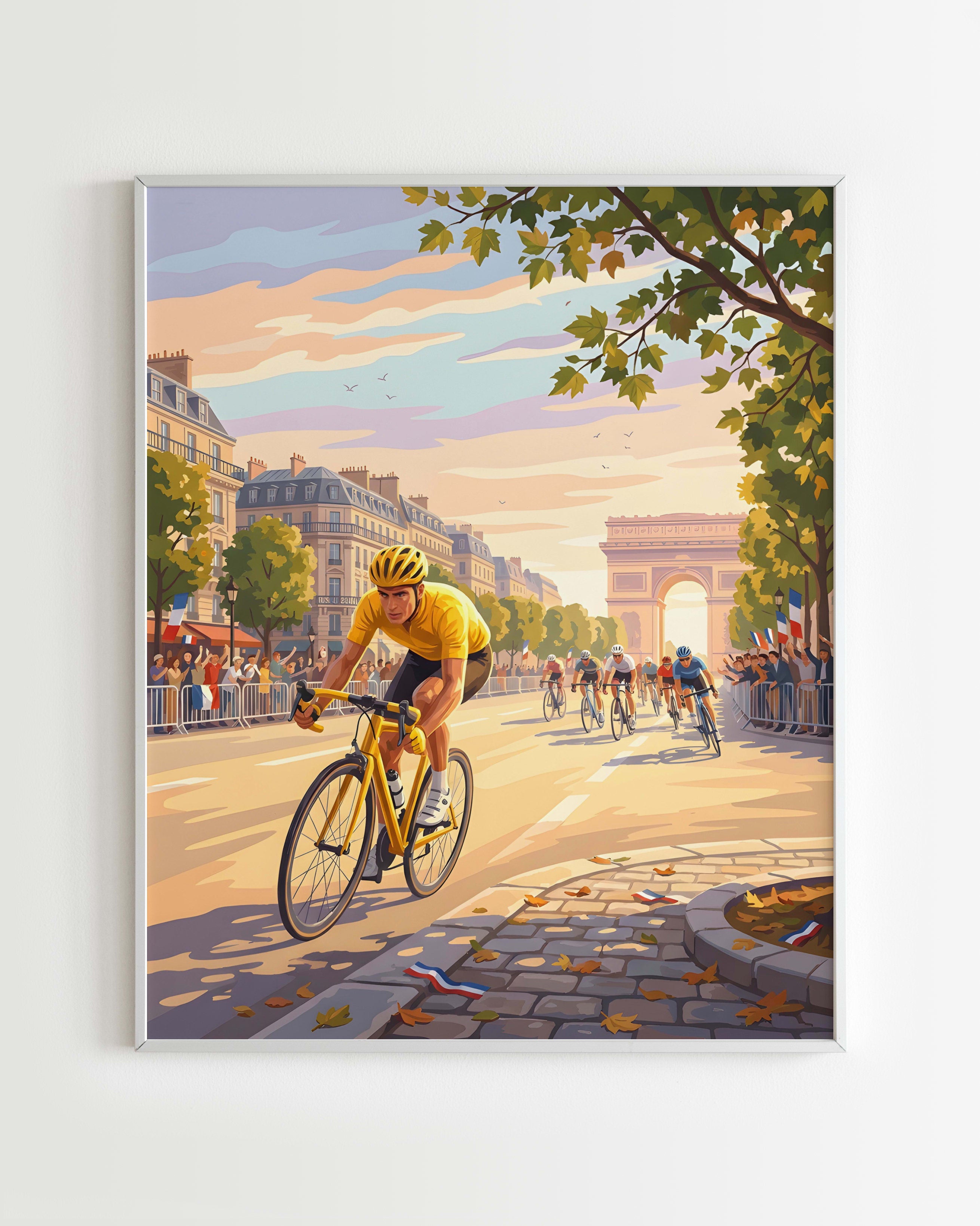 Kit Peinture par Numéros Villes - Tour de France Champs Elysées