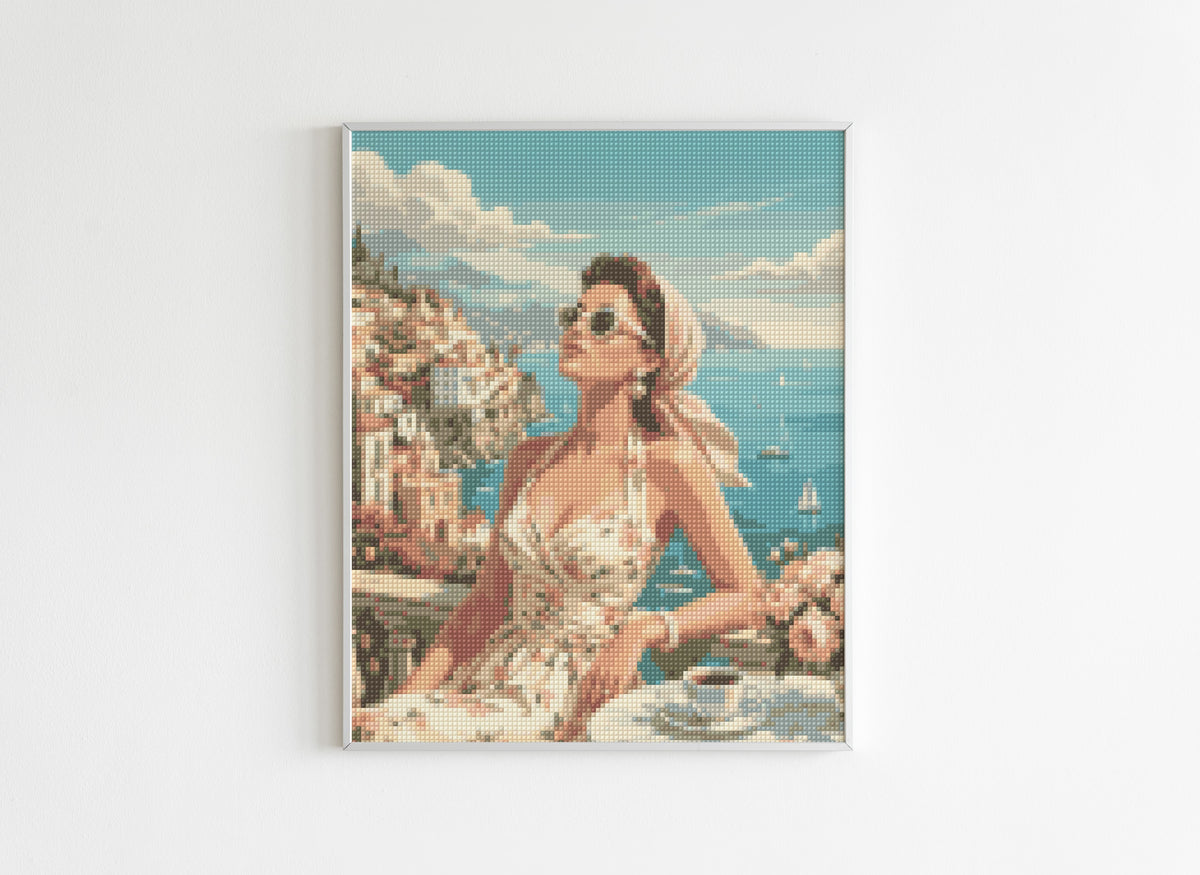 Diamond Painting Lifestyle - Dolce Vita Amalfi - Après