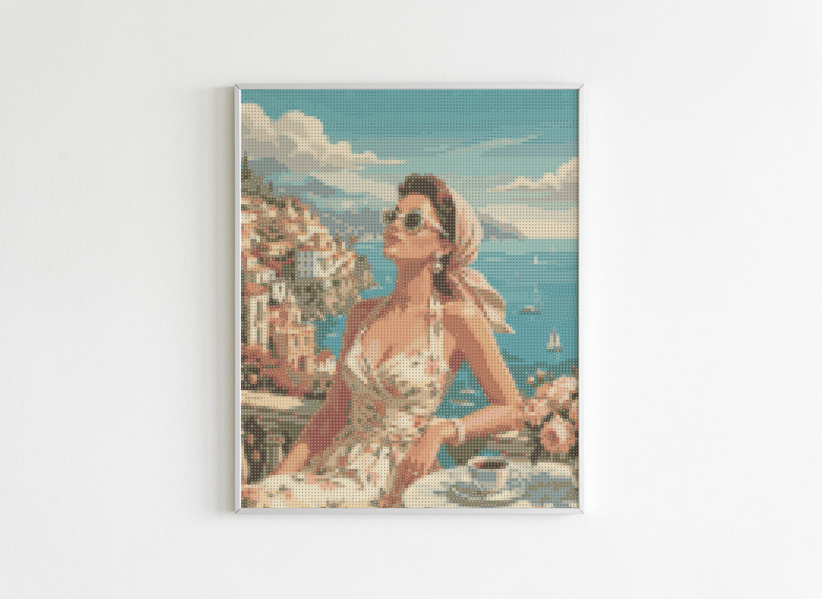 Diamond Painting Lifestyle - Dolce Vita Amalfi - Avant