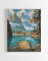 Diamond Painting Nature - Refuge au Lac de Montagne