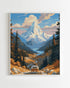 Diamond Painting Nature - Van Rétro Montagne