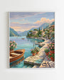 Kit Peinture par Numéros Villes - Rivage du lac de Côme