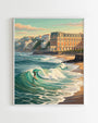 Kit Peinture par Numéros Villes - Surf à Biarritz