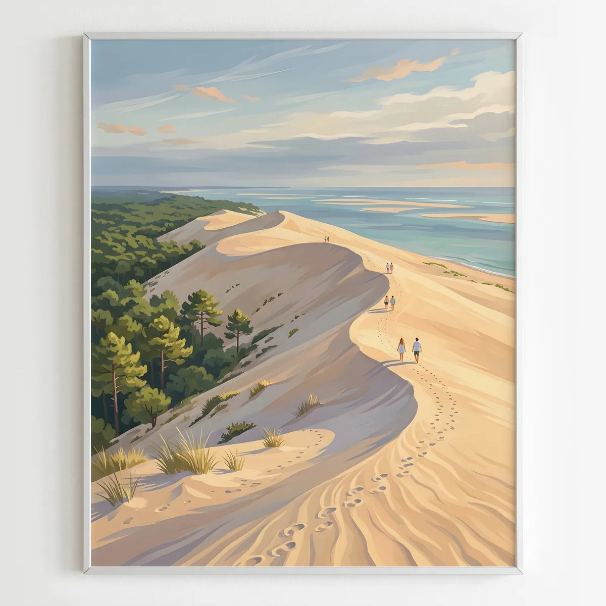 Peinture par Numéros Nature - Dune du Pilat