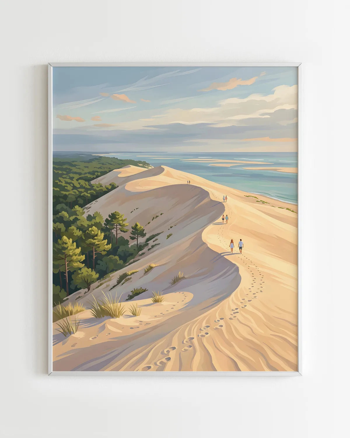 Peinture par Numéros Nature - Dune du Pilat